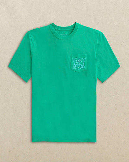 Southern Tide Skipjack Classic Badge Short Sleeve T-Shirt For Men