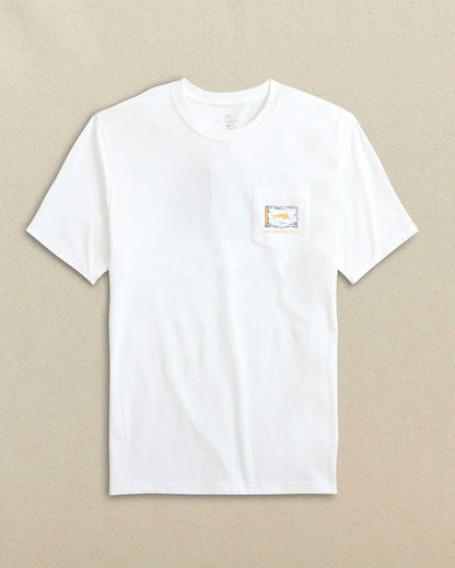 Southern Tide Marlin Badge Short Sleeve T-Shirt For Men