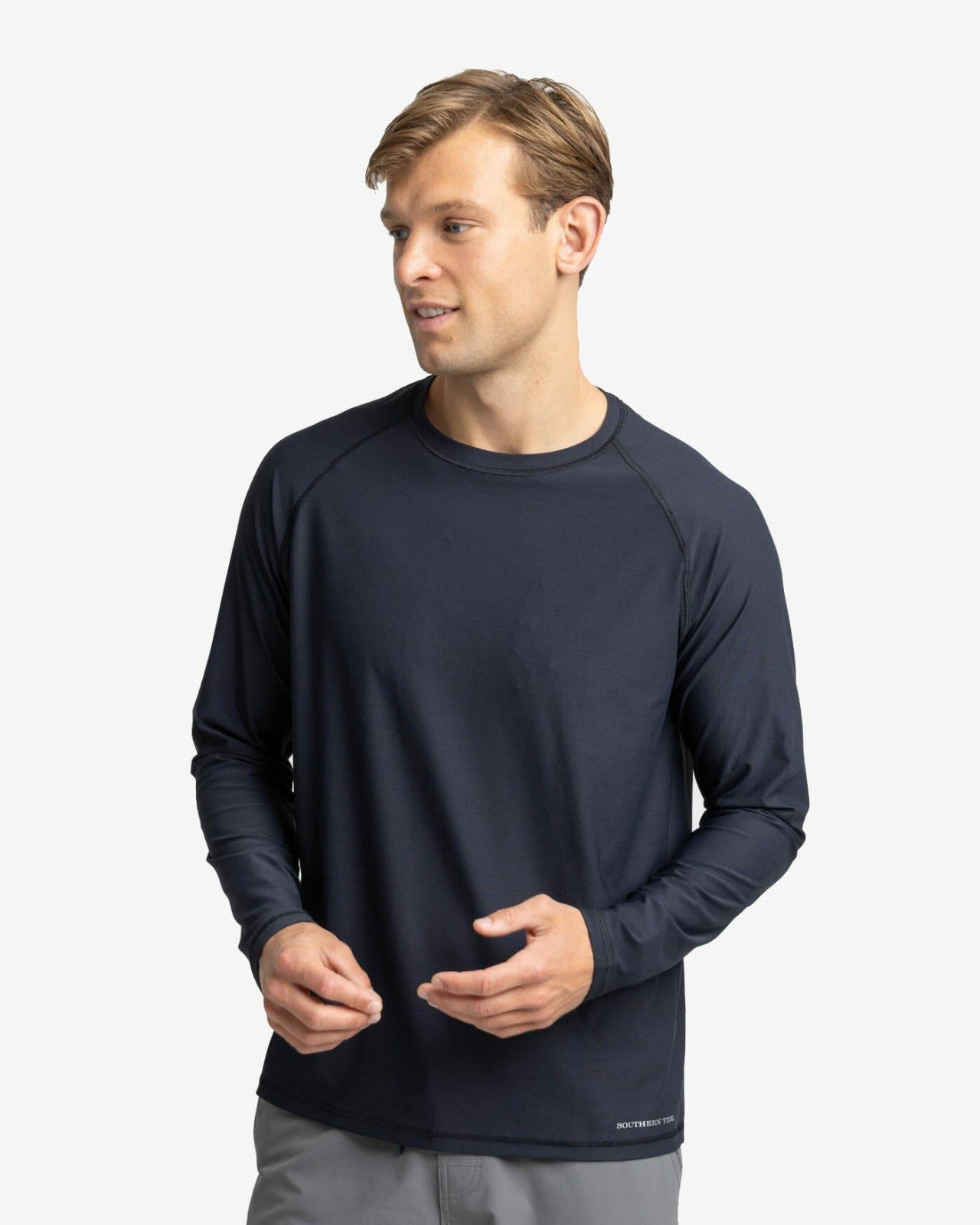 Southern Tide brrr°®-illiant Performance Long Sleeve Tee For Men