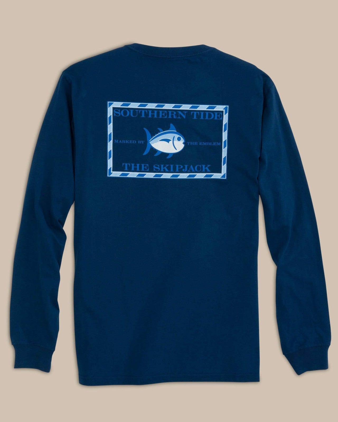 Southern Tide Long Sleeve Skipjack Graphic T-shirt For Men|Kids