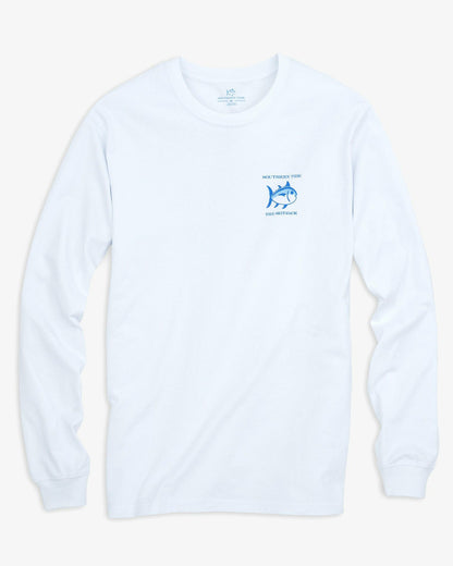 Southern Tide Long Sleeve Skipjack Graphic T-shirt For Men|Kids