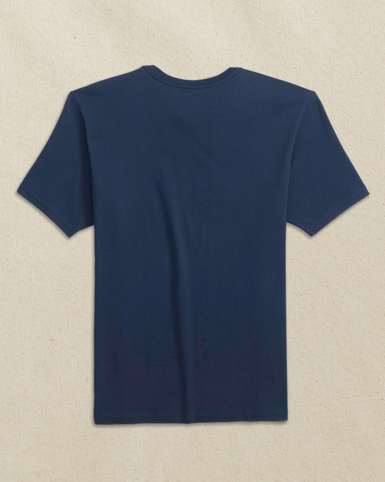 Southern Tide Embroidered Skipjack T-Shirt - Navy & Red For Men