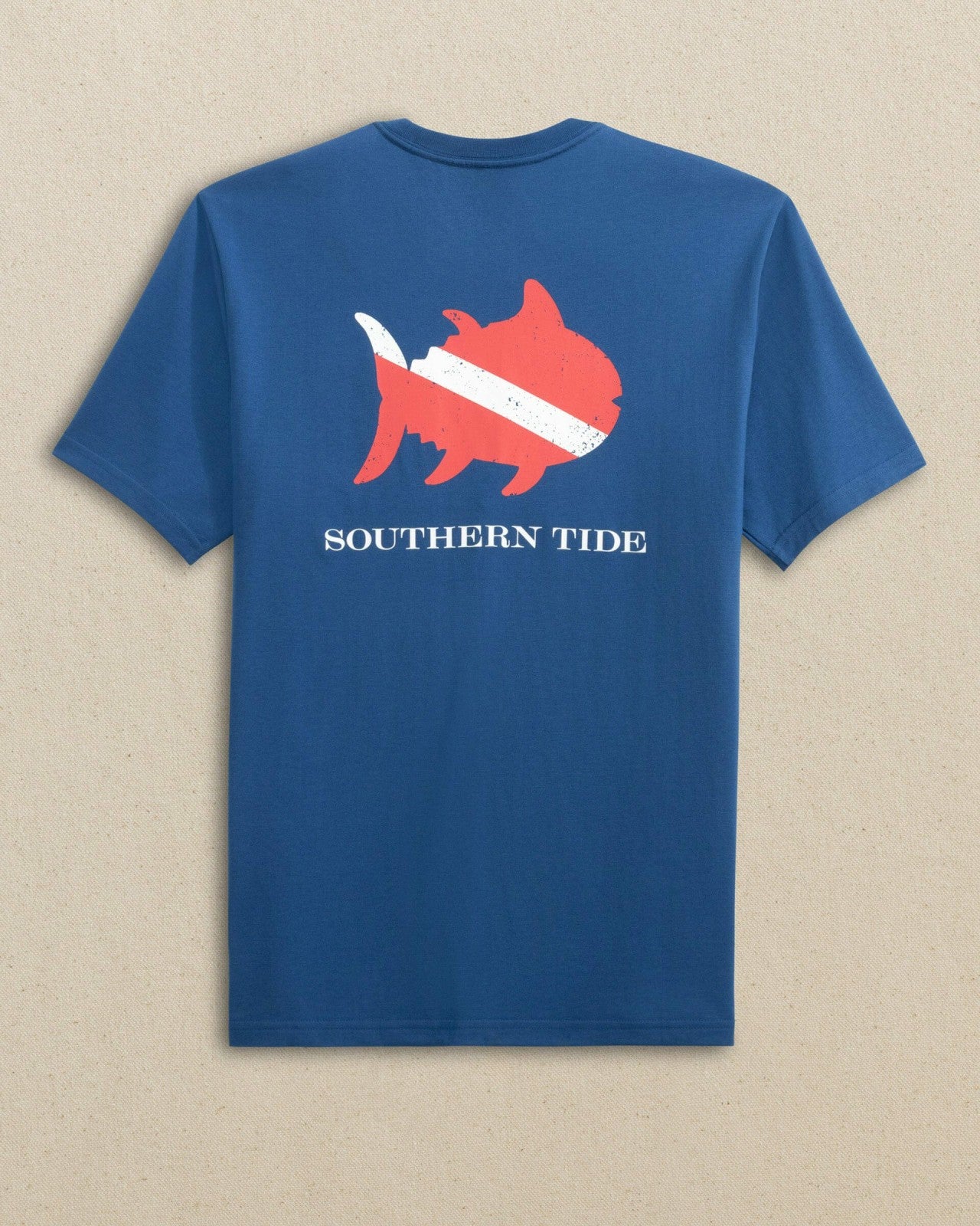 Southern Tide Skipjack Scuba Flag Short Sleeve T-Shirt For Men|Sale
