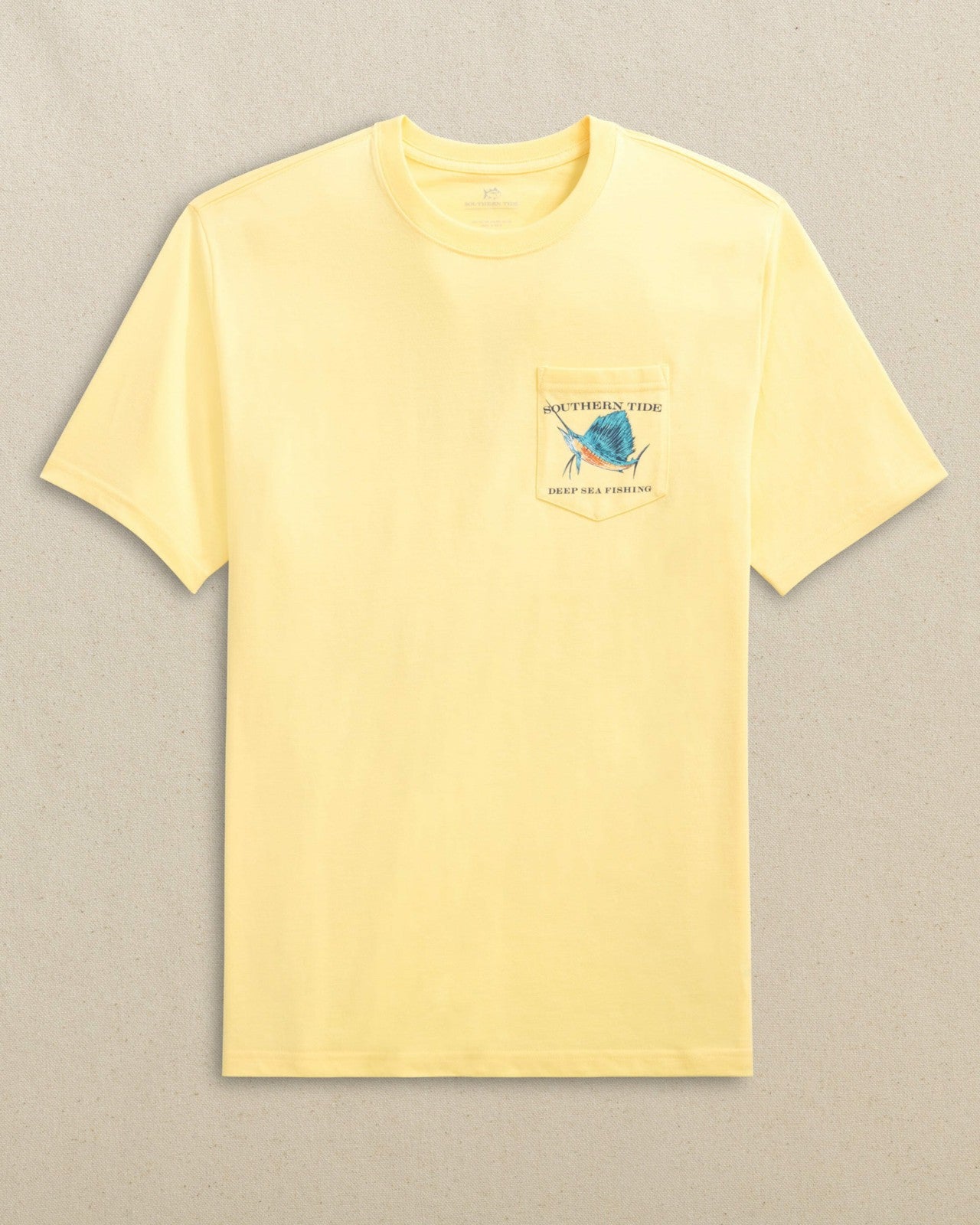 Southern Tide Sailfish Deep Sea Fishing Short Sleeve T-Shirt For Men|Sale