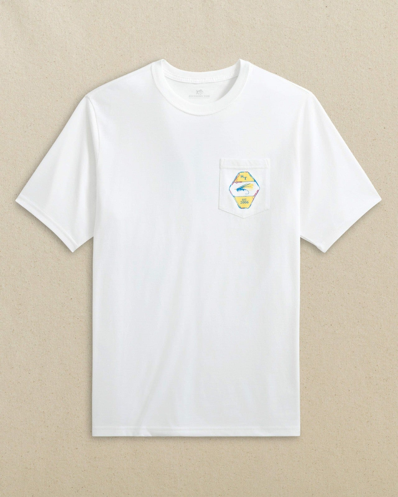 Southern Tide Reel Deal Short Sleeve T-Shirt For Men|Sale