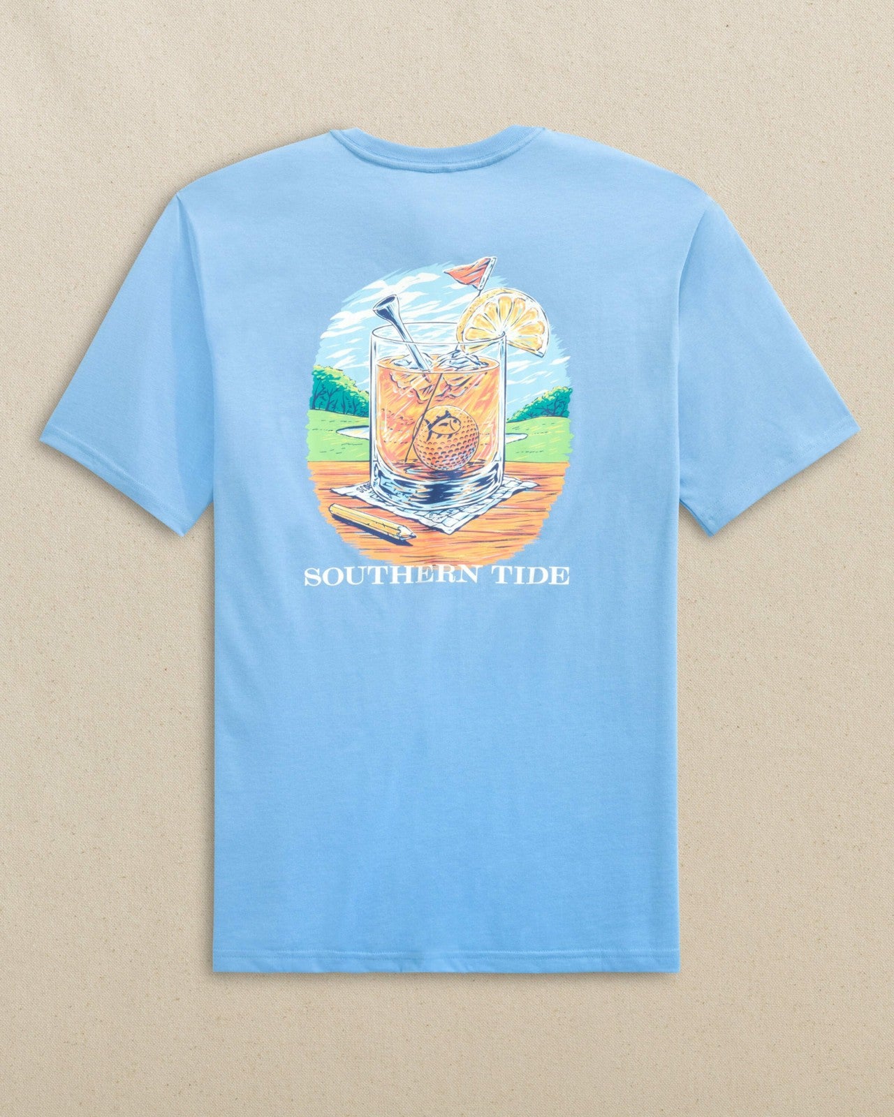 Southern Tide One and Done Short Sleeve T-Shirt For Men|Sale
