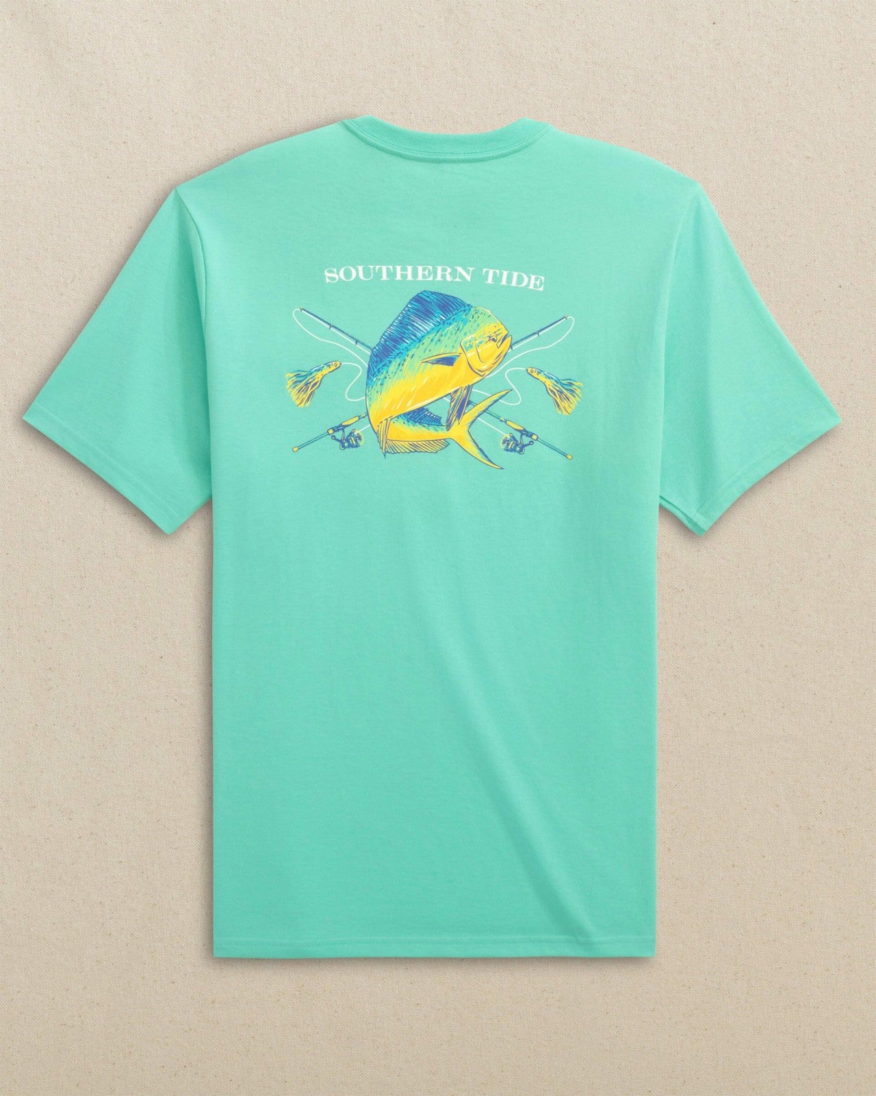 Southern Tide Mahi Deep Sea Fishing Short Sleeve T-Shirt For Men