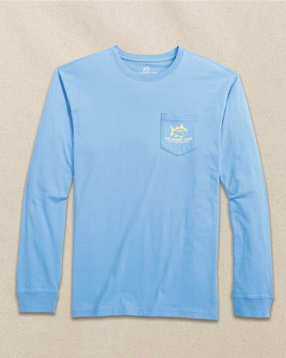 Southern Tide Rising Skipjack Long Sleeve T-Shirt For Men