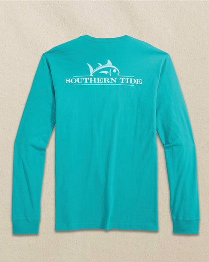 Southern Tide Rising Skipjack Long Sleeve T-Shirt For Men