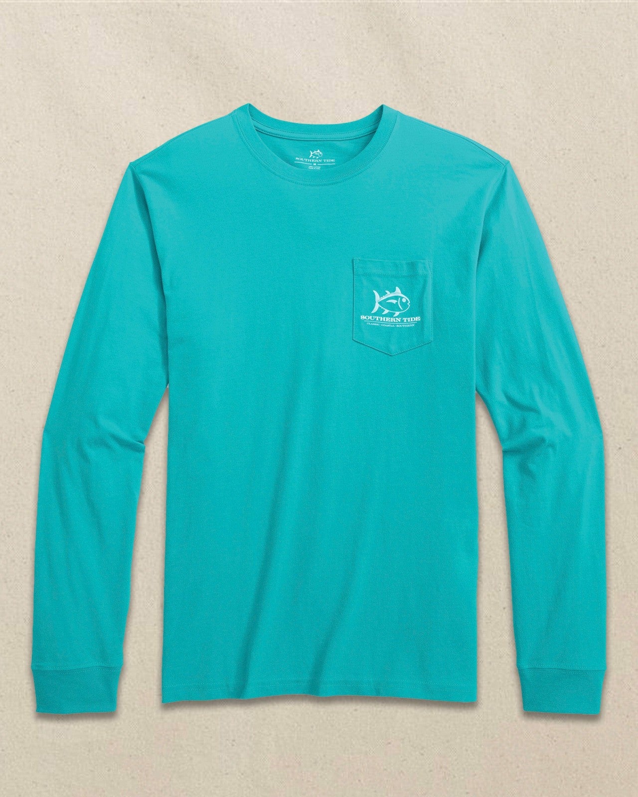 Southern Tide Rising Skipjack Long Sleeve T-Shirt For Men