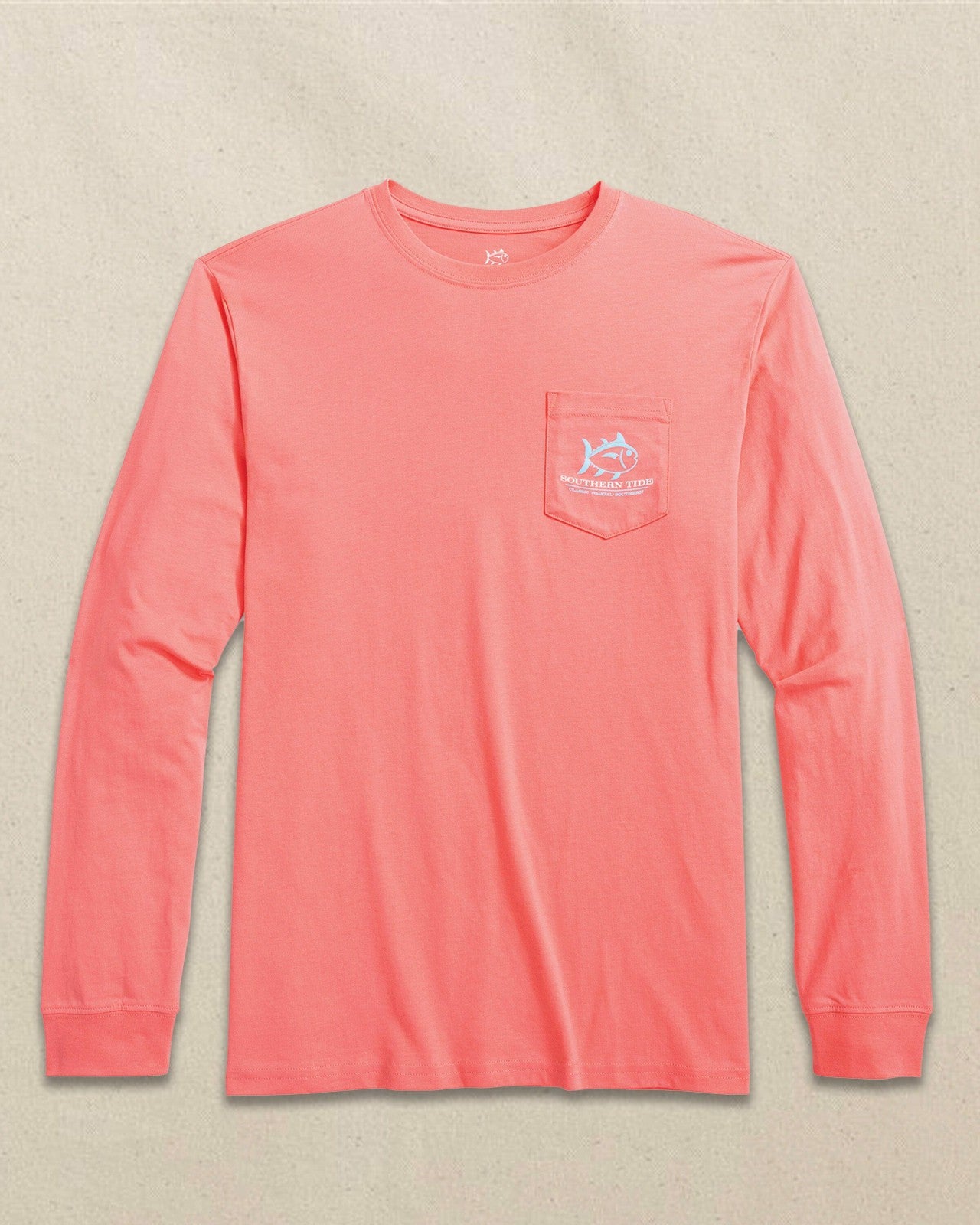 Southern Tide Rising Skipjack Long Sleeve T-Shirt For Men