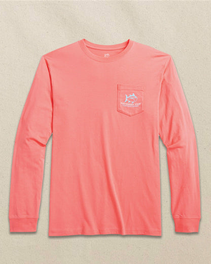 Southern Tide Rising Skipjack Long Sleeve T-Shirt For Men