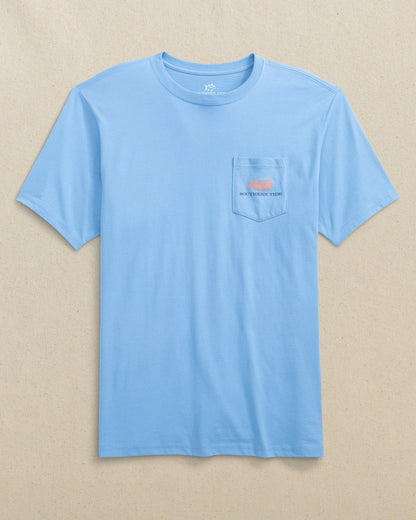 Southern Tide Skipjack Shrimp Boat Short Sleeve T-Shirt For Men