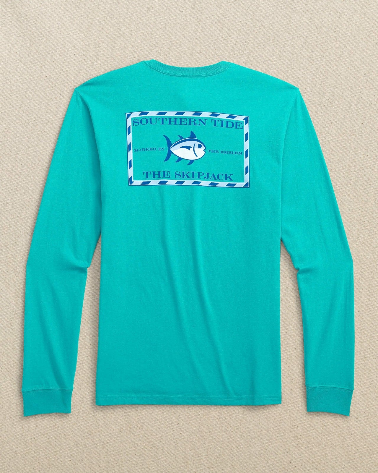 Southern Tide Original Skipjack Long Sleeve Pocket T-Shirt For Men