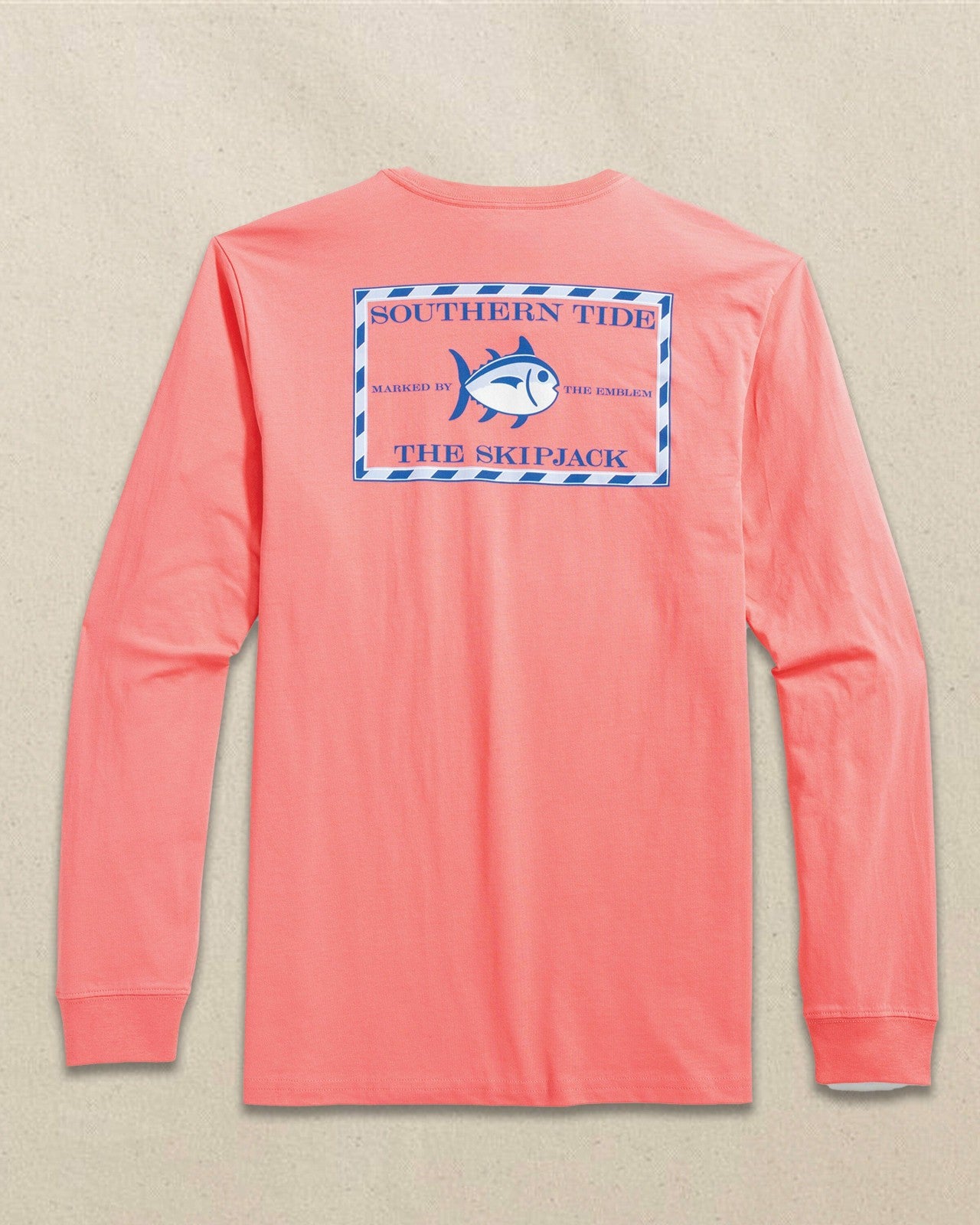 Southern Tide Original Skipjack Long Sleeve Pocket T-Shirt For Men