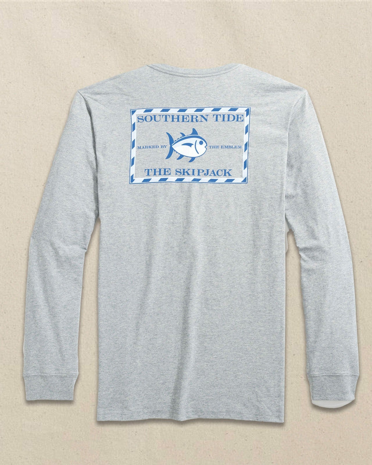 Southern Tide Original Skipjack Long Sleeve Pocket T-Shirt For Men