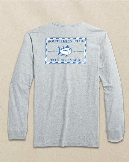 Southern Tide Original Skipjack Long Sleeve Pocket T-Shirt For Men