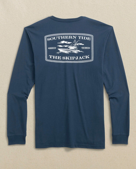 Southern Tide Retro Original Skipjack Long Sleeve T-Shirt For Men