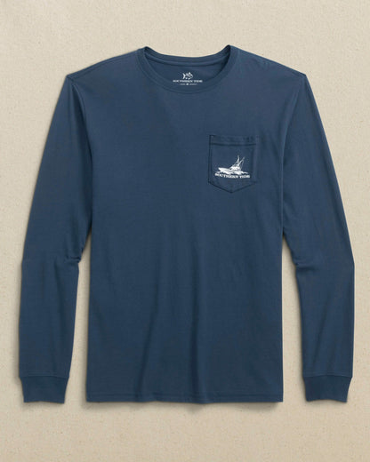 Southern Tide Retro Original Skipjack Long Sleeve T-Shirt For Men