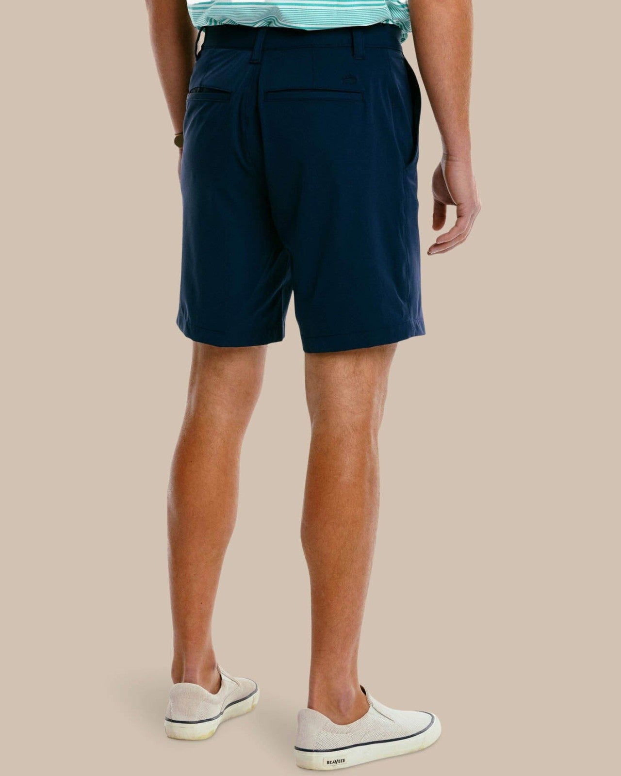 Southern Tide brrr°®-die 8 Inch Performance Golf Short - Navy For Men