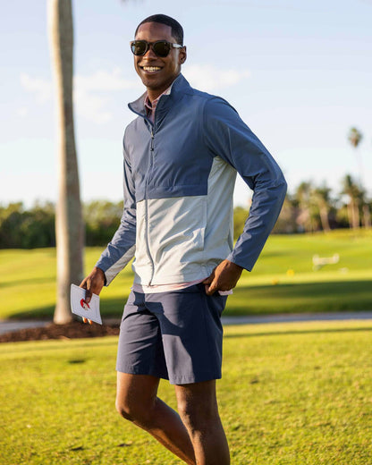 Southern Tide brrr°®-die 8 Inch Performance Golf Short - Navy For Men