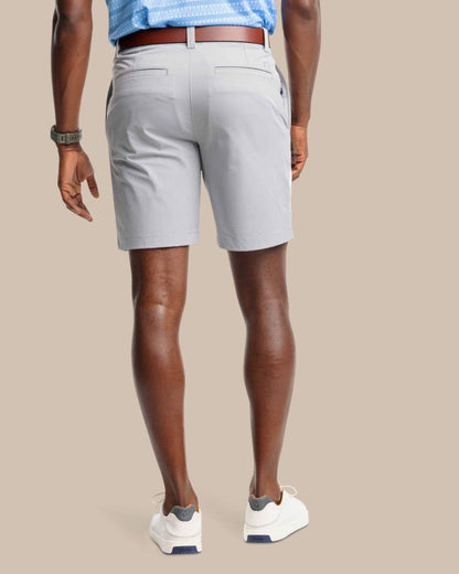 Southern Tide brrr°®-die 8 Inch Performance Golf Short - Steel Grey For Men