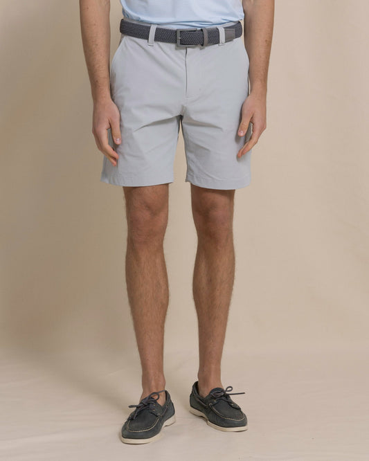 Southern Tide Birdie 8" Performance Short - Seagull Grey For Men