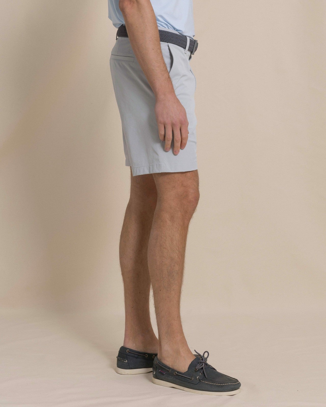 Southern Tide Birdie 8" Performance Short - Seagull Grey For Men