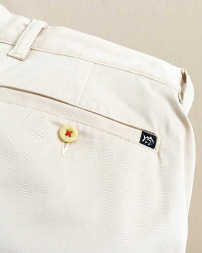 Southern Tide Channel Marker 7" Chino Short - Stone For Men