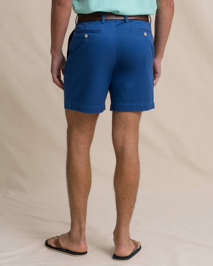 Southern Tide Channel Marker 7" Chino Short - Nautical Blue For Men