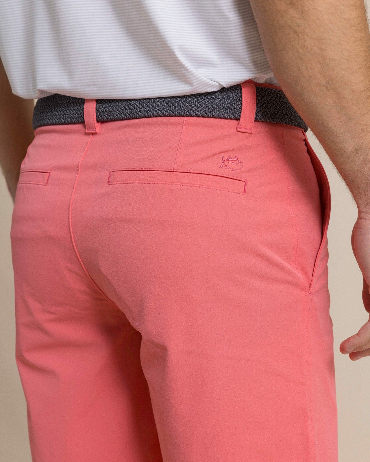 Southern Tide brrr°®-die 8" Performance Short - Sunkist Coral For Men
