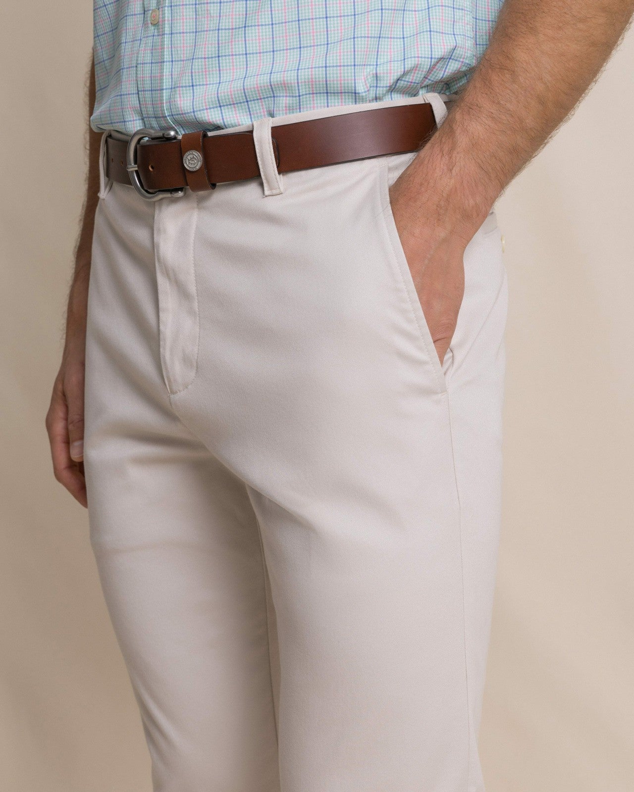 Southern Tide Channel Marker Chino Pant - Stone For Men