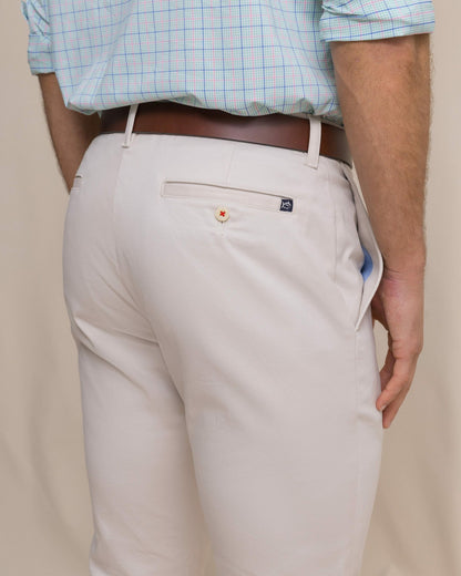 Southern Tide Channel Marker Chino Pant - Stone For Men