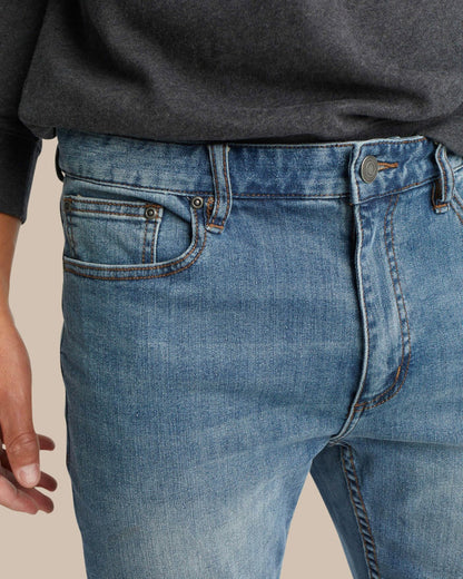 Southern Tide Jeans - Charleston Denim Medium Wash For Men