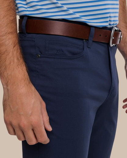 Southern Tide Business Casual Pants - Navy Slim Fit Chino Pants – Southern Tide For Men