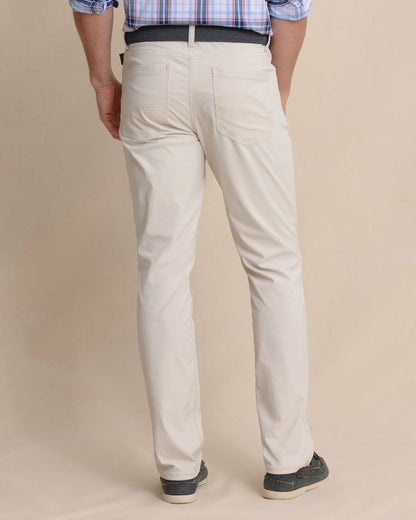 Southern Tide Mens Chino Pants in Performance Fabric - Khaki Stone For Men