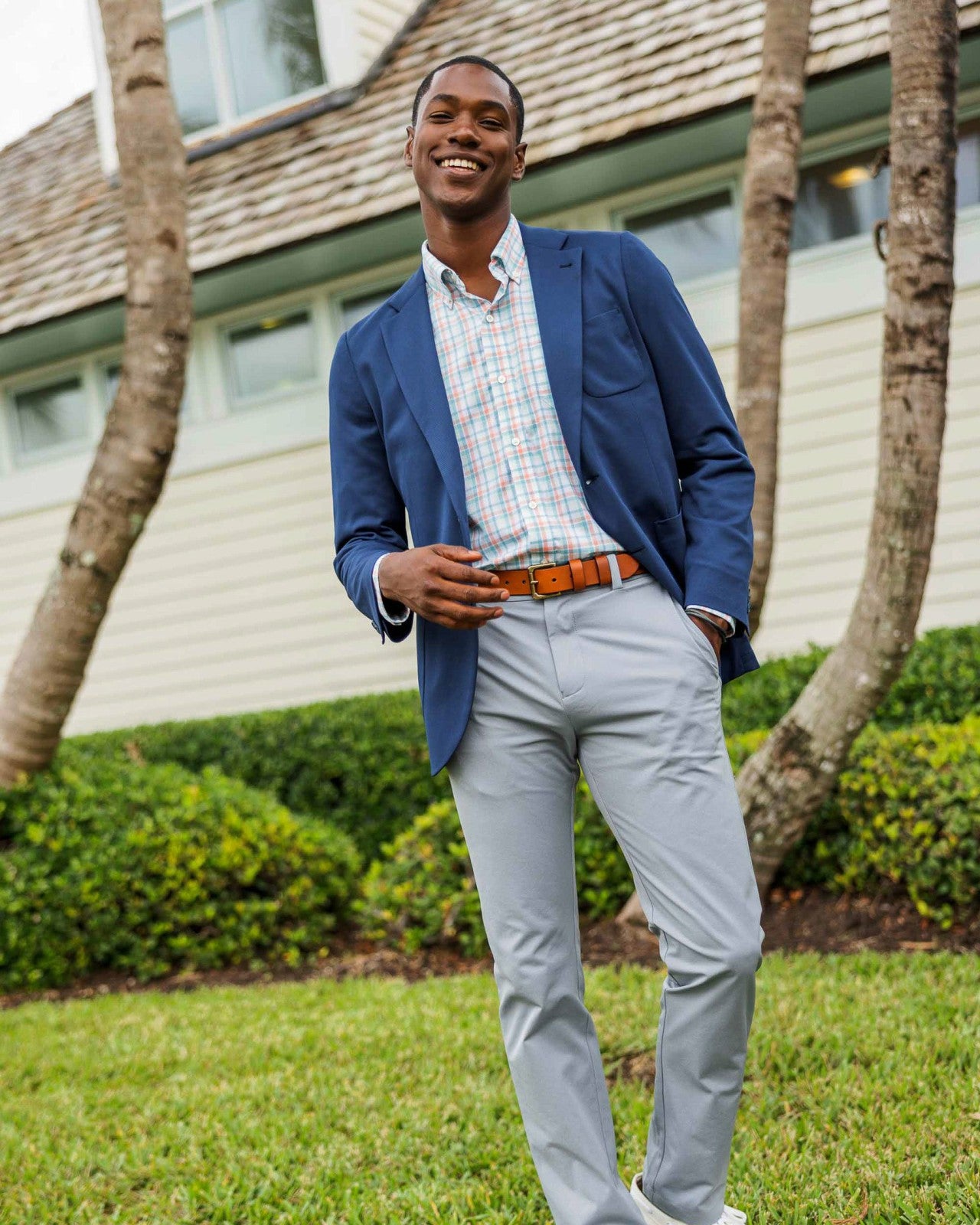 Southern Tide Jack Performance Pant - Steel Grey For Men