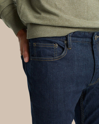 Southern Tide Jeans - Charleston Denim Rinse For Men