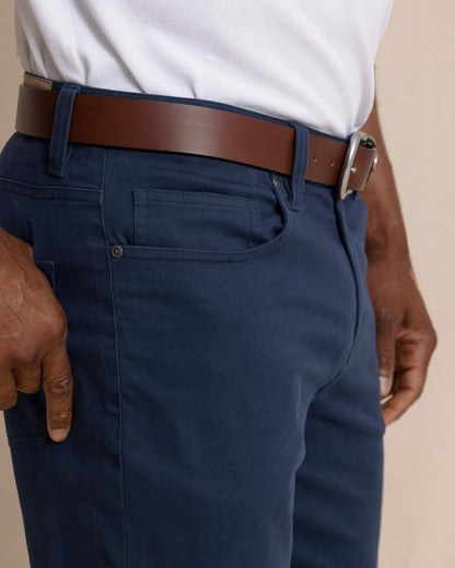 Southern Tide Sullivan Five Pocket Pant - Dress Blue For Men