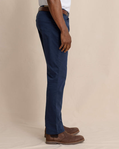 Southern Tide Sullivan Five Pocket Pant - Dress Blue For Men