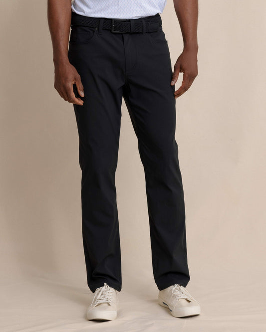 Southern Tide Intercoastal Performance Pant - Caviar Black For Men