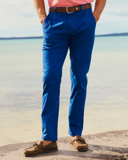 Southern Tide Channel Marker Chino Pant - Nautical Blue For Men