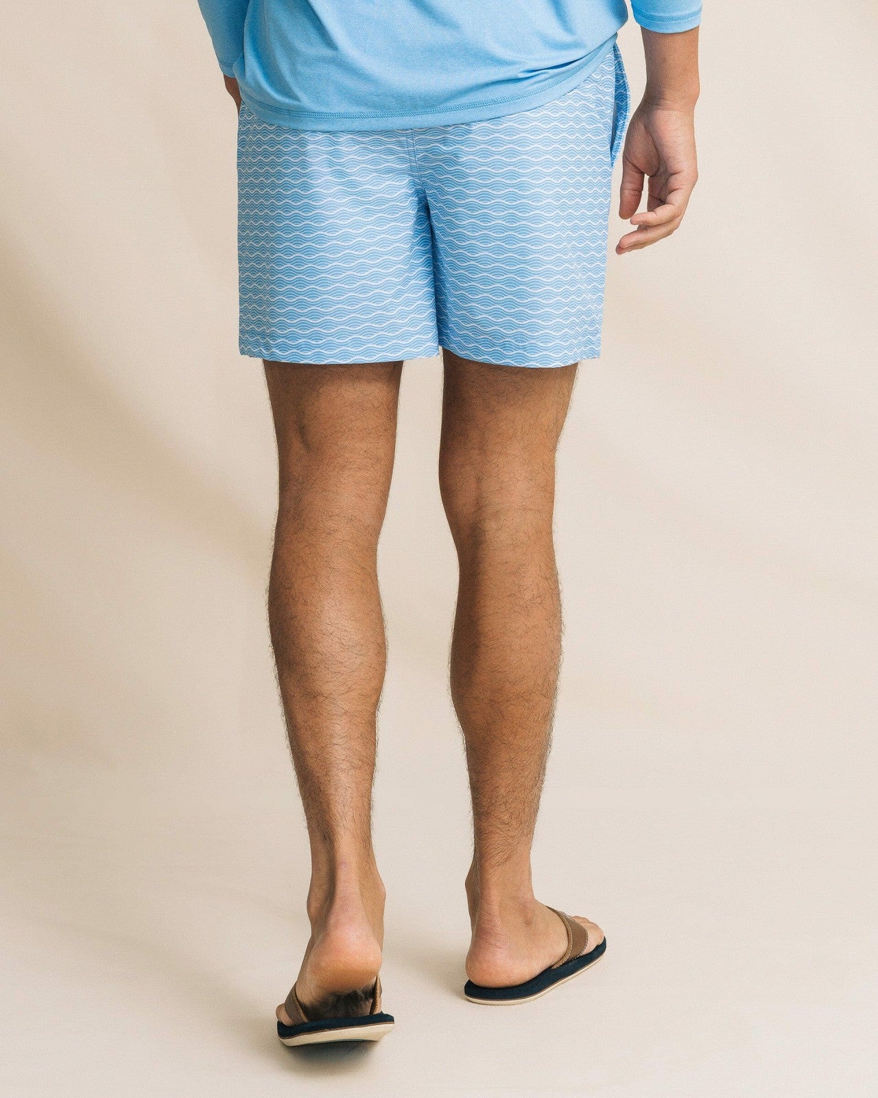 Southern Tide Ocean Echo Maritime Swim Trunk For Men