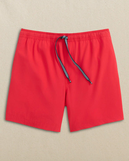 Southern Tide Solid Maritime Swim Trunk For Men