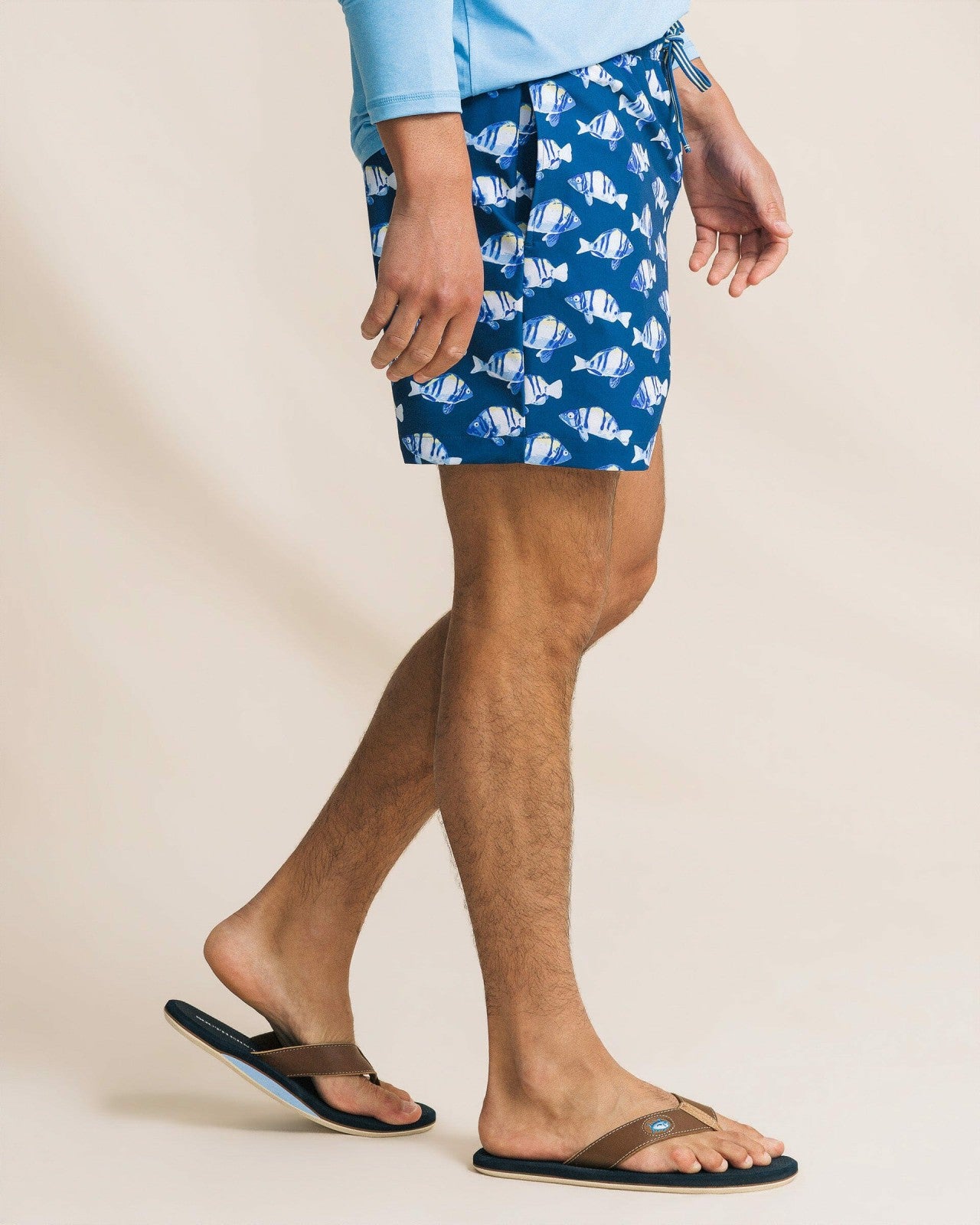 Southern Tide Feeling Fintastic Maritime Swim Trunk For Men