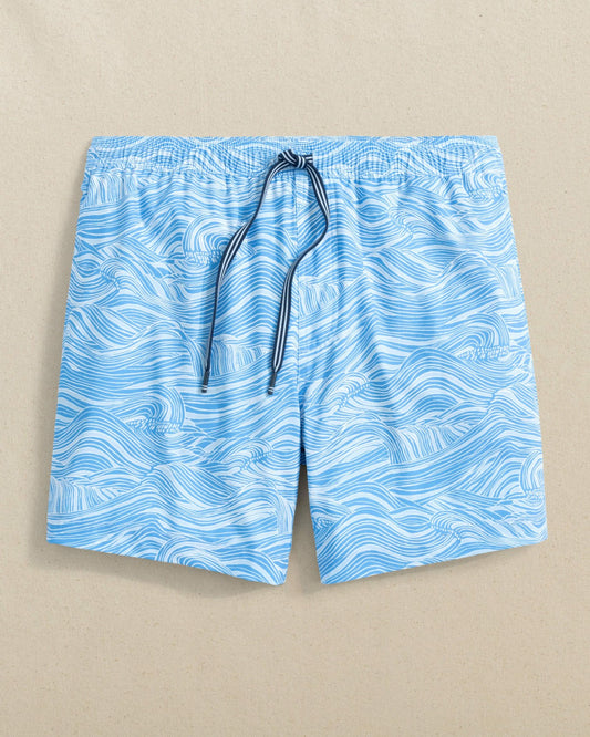Southern Tide Rolling Waves Swim Trunk For Men