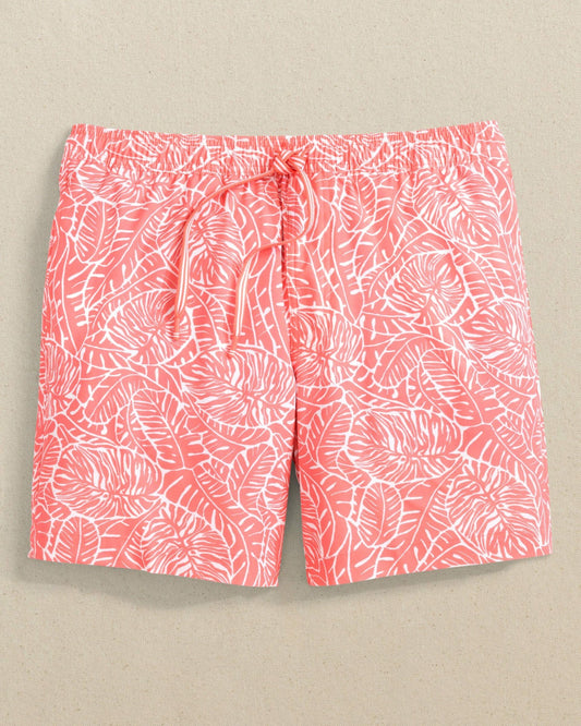 Southern Tide Beach Palms Swim Trunk For Men
