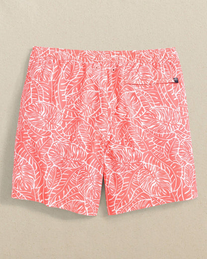Southern Tide Beach Palms Swim Trunk For Men