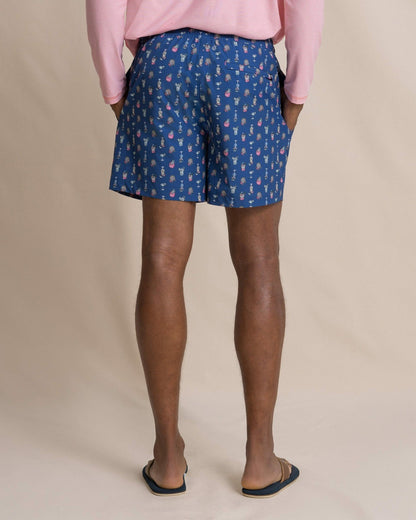 Southern Tide Tropical Tango Maritime Swim Trunk For Men