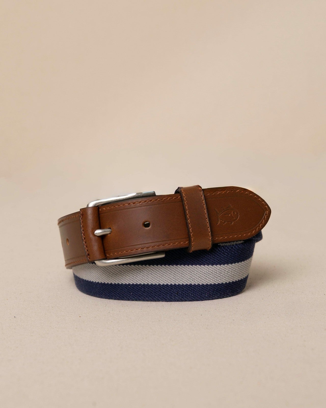 Southern Tide Gadson Stretch Ribbon Belt For Men